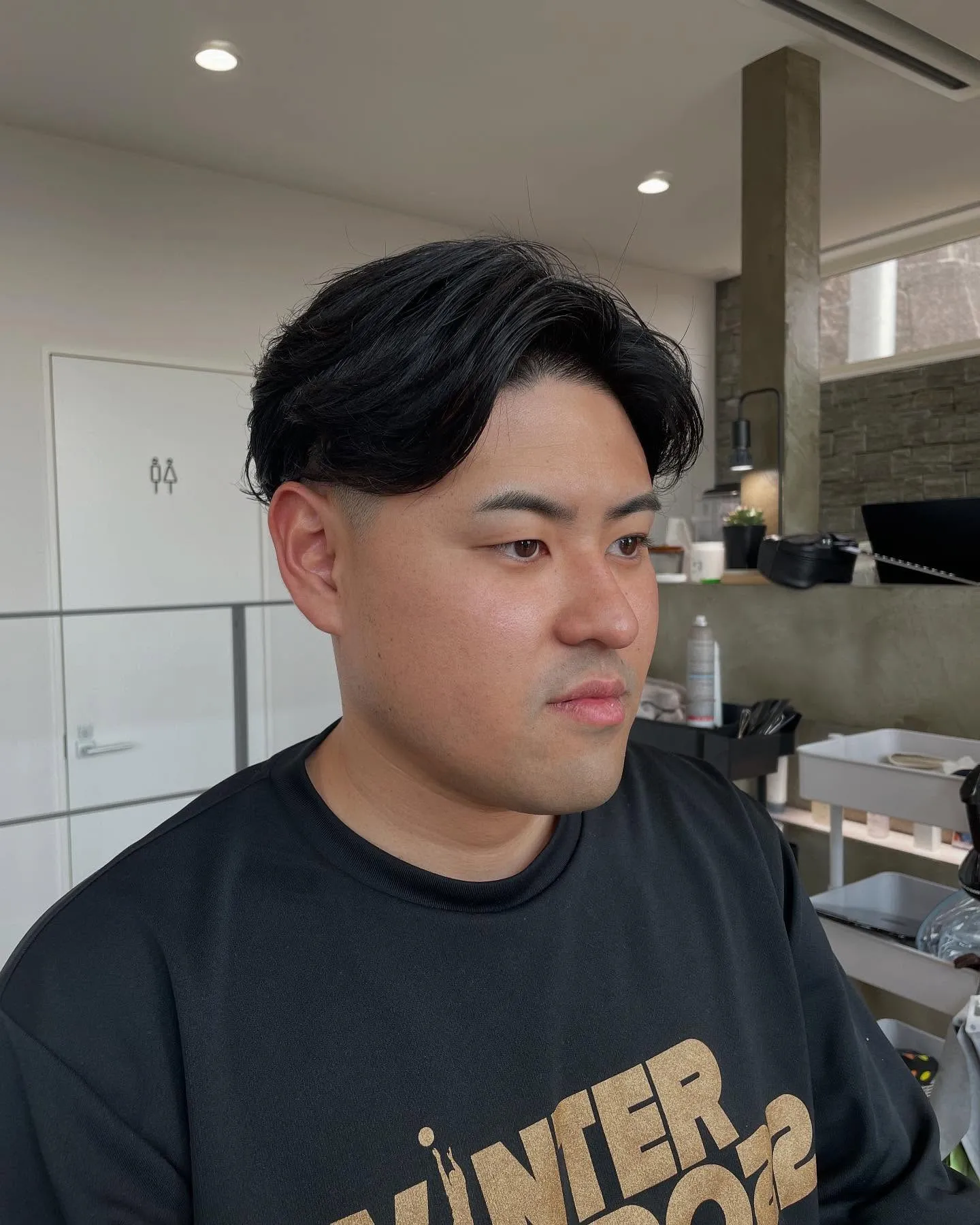 ワンカールパーマ🧑‍🦱