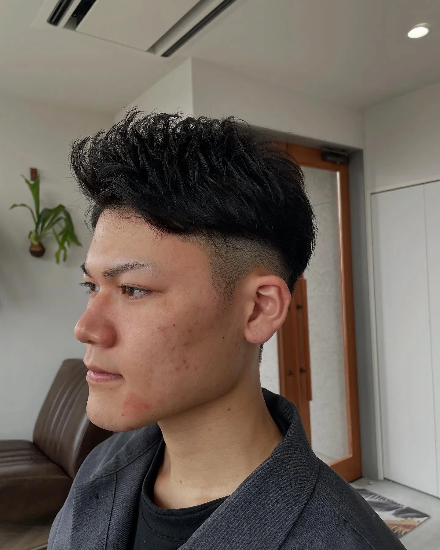 アップバングショート💇‍♂️