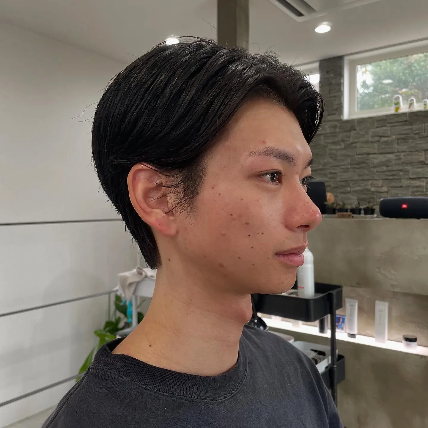 センターパート💇‍♂️
