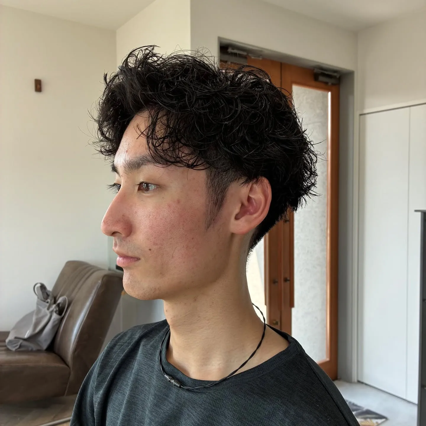 伸びったパーマをカットでセットしやすく💇