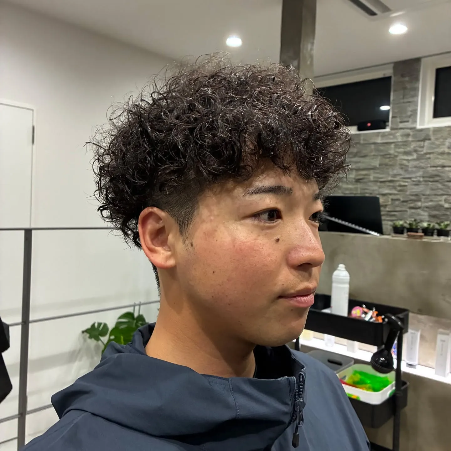 プードルパーマ🧑‍🦱
