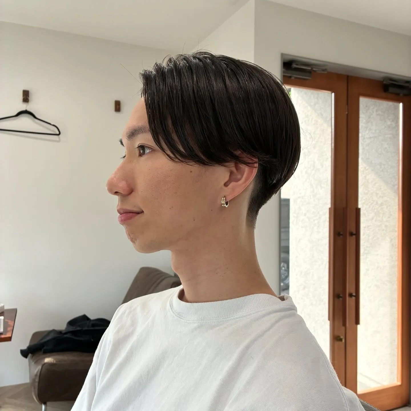 センターパート💇ニュアンスパーマ🧑‍🦱