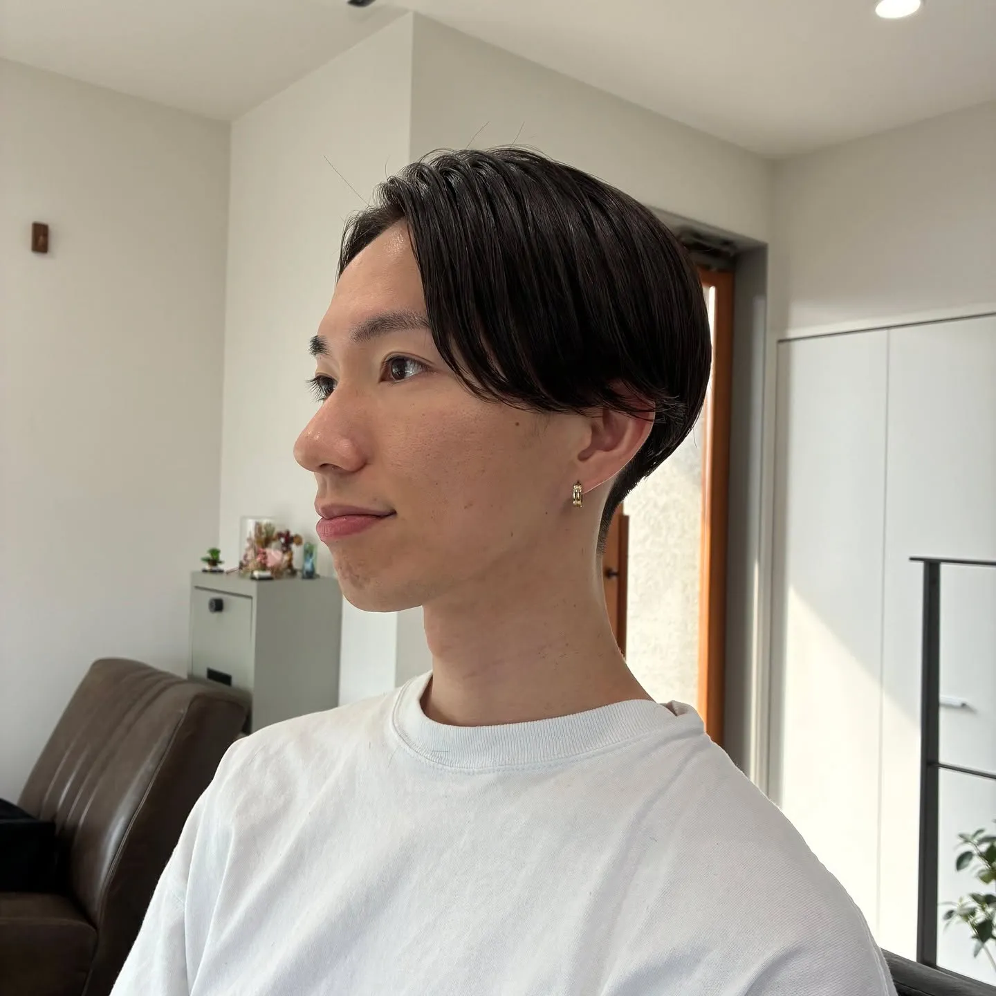 センターパート💇ニュアンスパーマ🧑‍🦱