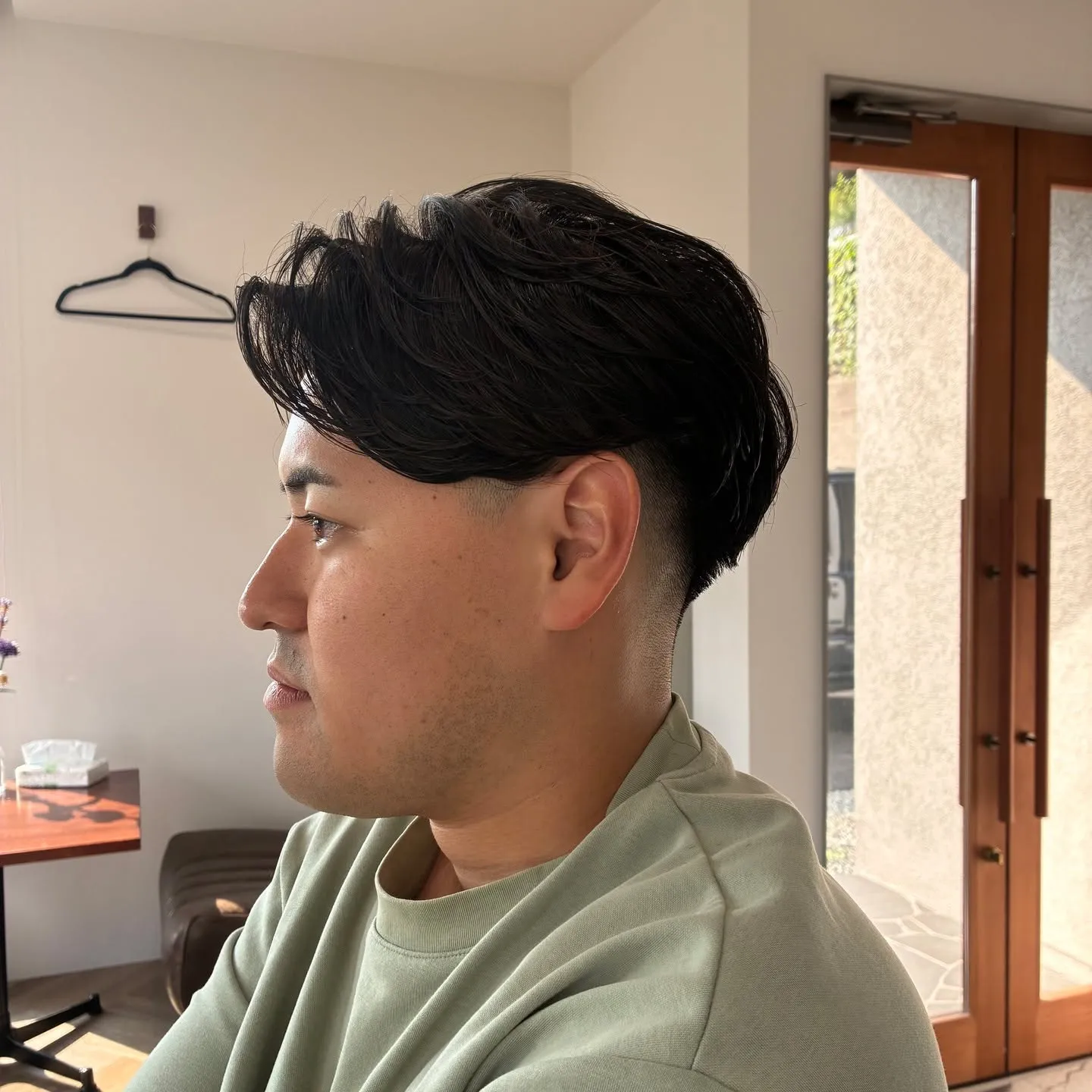 センターパート💇メッシュ🎨